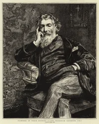 Maler in ihren Ateliers, I, Sir Frederick Leighton, PRA